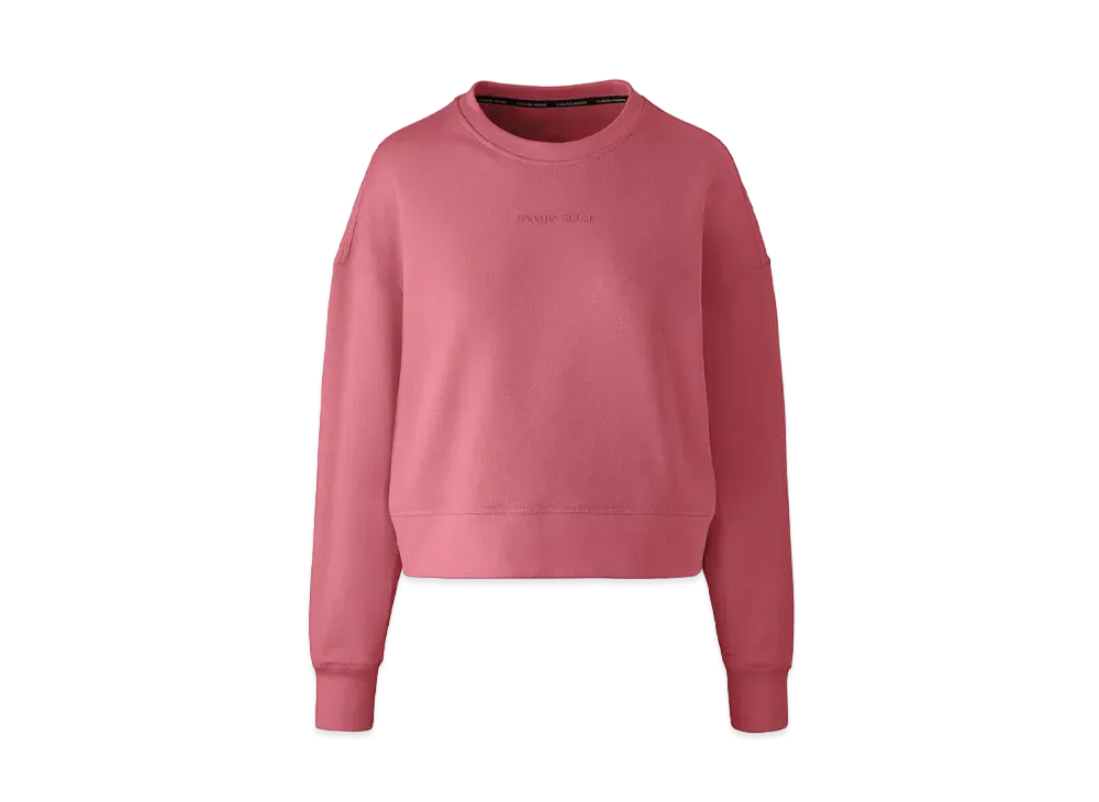CANADA GOOSE Muskoka Relaxed Sweater "Coral"