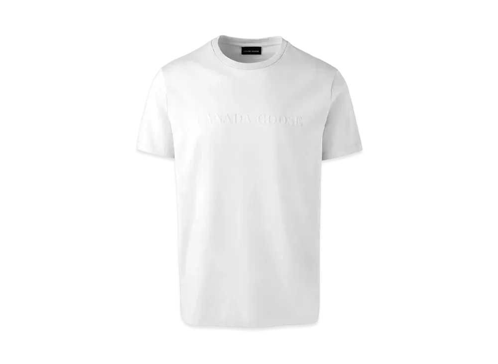 CANADA GOOSE Emersen Wordmark T-Shirt "White"