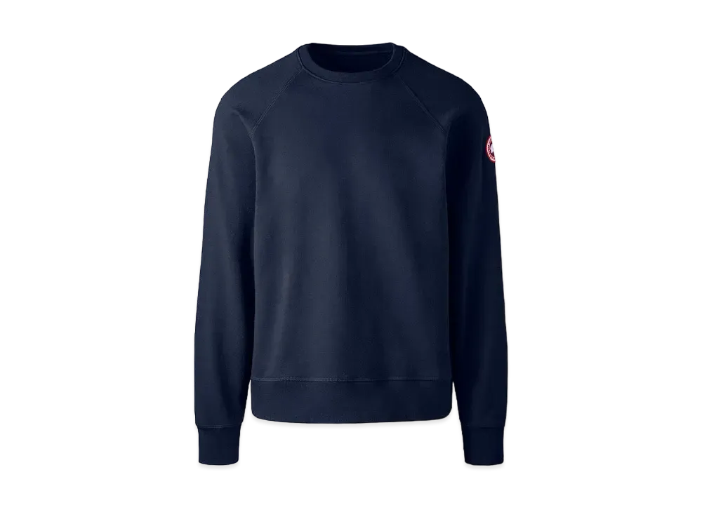 CANADA GOOSE Huron Crewneck "Atlantic Navy"