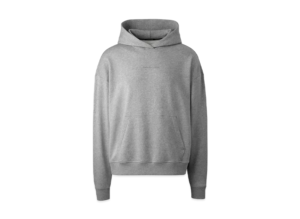 CANADA GOOSE Huron Oversized Hoody "Stone Heather"