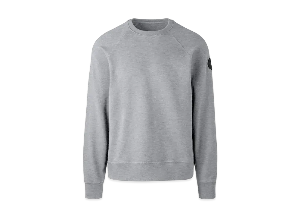 CANADA GOOSE Huron Crewneck "Stone Heather"