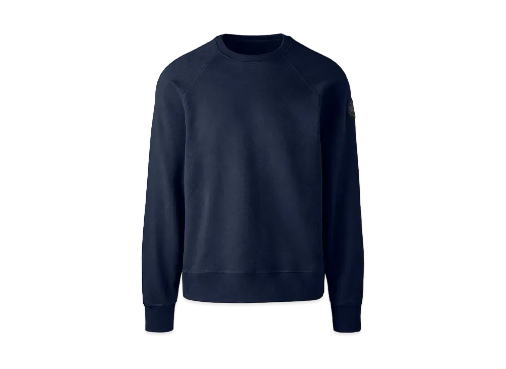 CANADA GOOSE Huron Crewneck "Atlantic Navy"