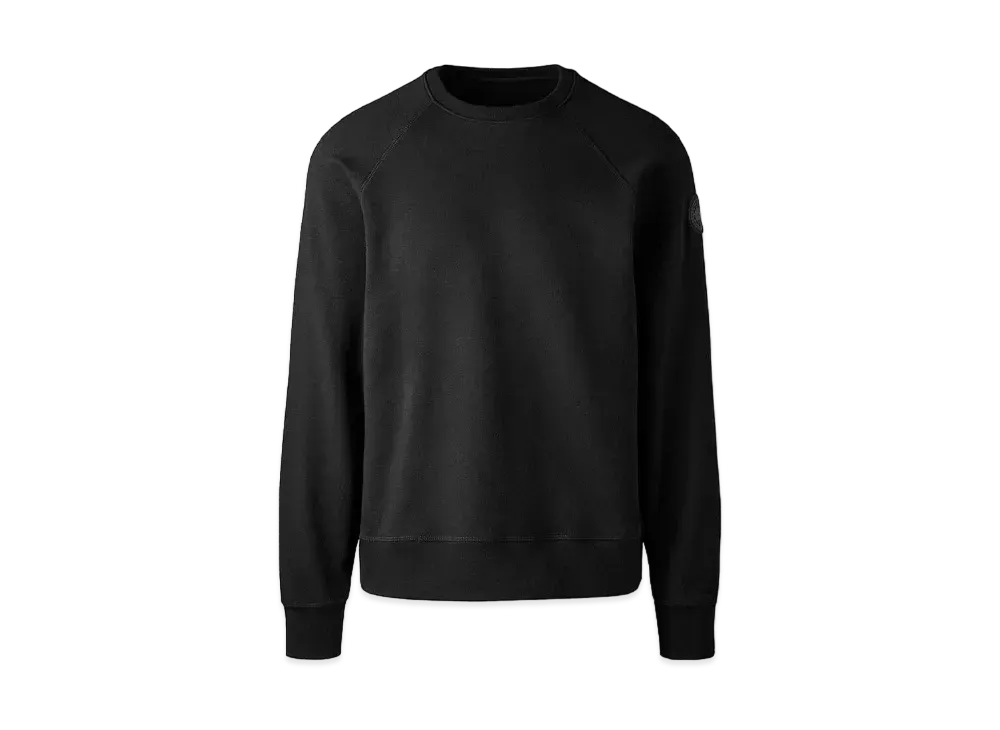 CANADA GOOSE Huron Crewneck "Black"