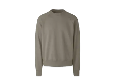 CANADA GOOSE Huron Crewneck Garment Dye "Northwood Khaki"