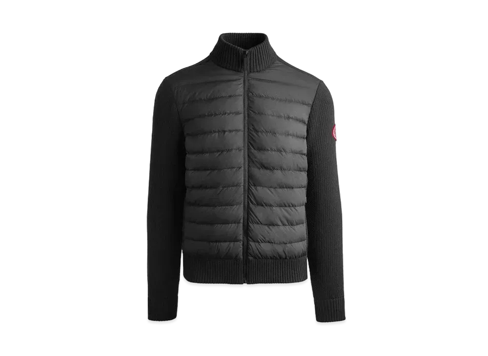 CANADA GOOSE Hybridge Knit Jacket "Black"