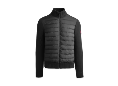CANADA GOOSE Hybridge Knit Jacket "Black"