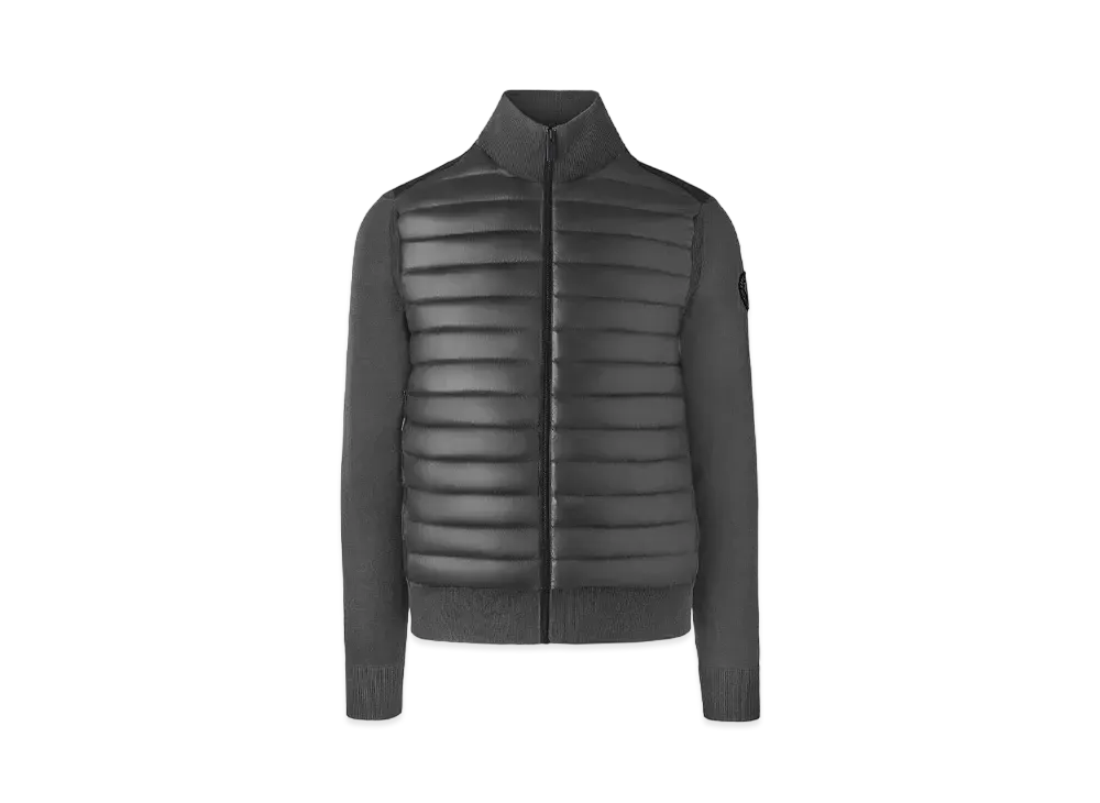 CANADA GOOSE Hybridge Knit Jacket Packable "Iron Gray"