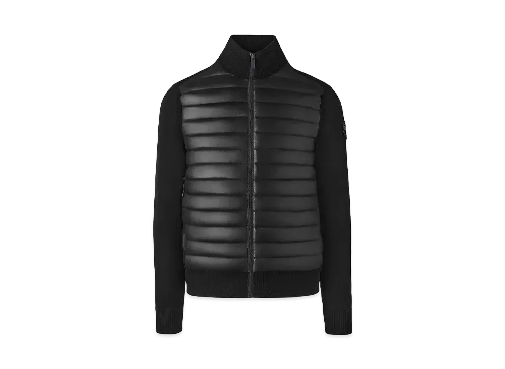 CANADA GOOSE Hybridge Knit Jacket Packable "Black"