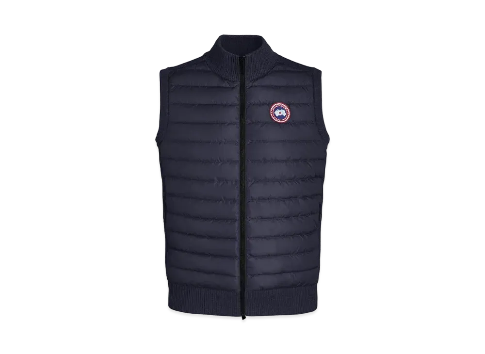 CANADA GOOSE Hybridge Knit Vest "Navy"