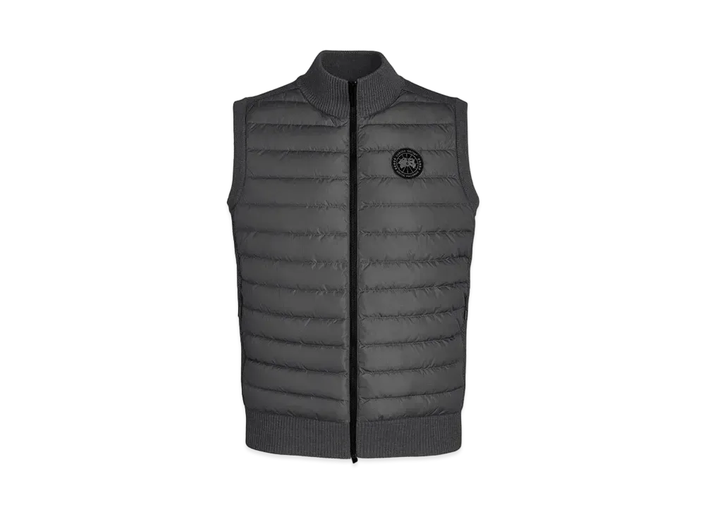 CANADA GOOSE Hybridge Knit Vest "Iron Gray"