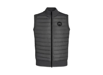 CANADA GOOSE Hybridge Knit Vest "Iron Gray"