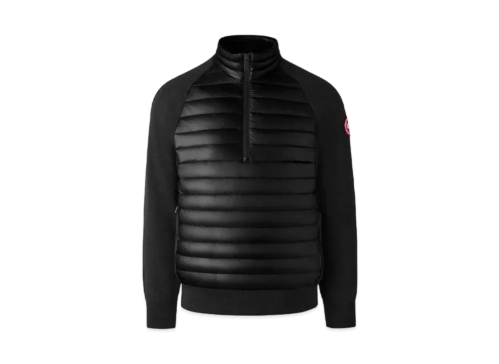 CANADA GOOSE Hybridge Knit Pullover Packable "Black"