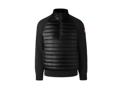 CANADA GOOSE Hybridge Knit Pullover Packable "Black"