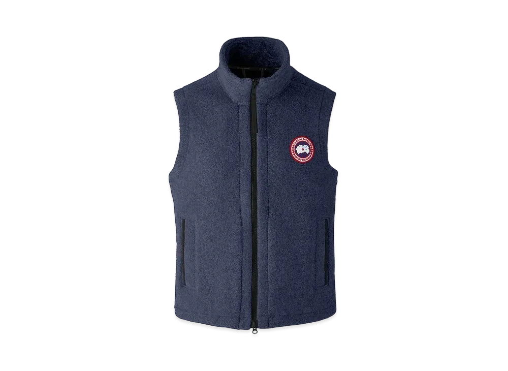 CANADA GOOSE Mersey Vest Kind Fleece "Red"