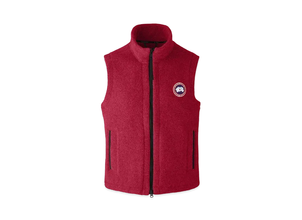 CANADA GOOSE Mersey Vest Kind Fleece "Atlantic Navy"