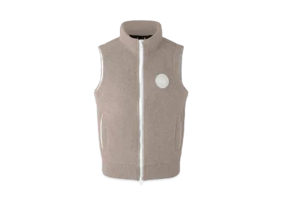 CANADA GOOSE Mersey Vest Kind Fleece Humanature "Tan Heather"