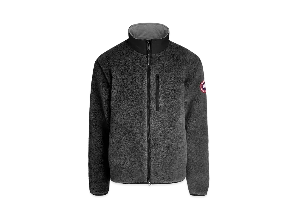 CANADA GOOSE Kelowna Jacket Kind High Pile Fleece "Iron Gray"