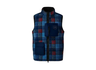 CANADA GOOSE Legion Vest "Legacy Tartan Blue"