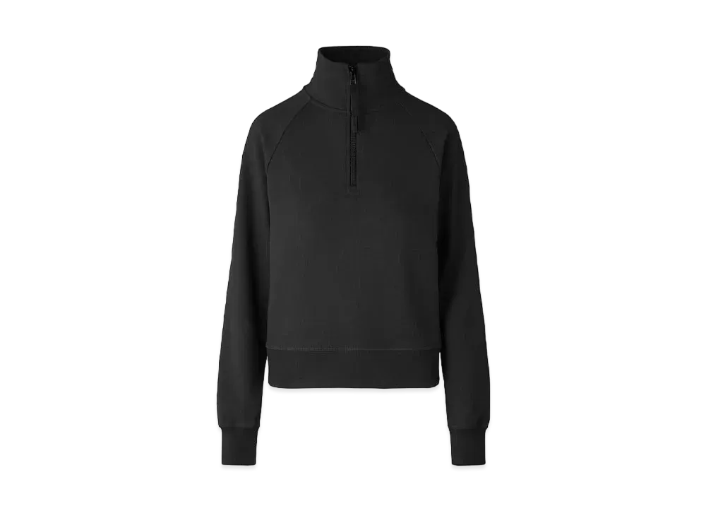 CANADA GOOSE Muskoka 1/4 Zip Sweater Black Label "Black"