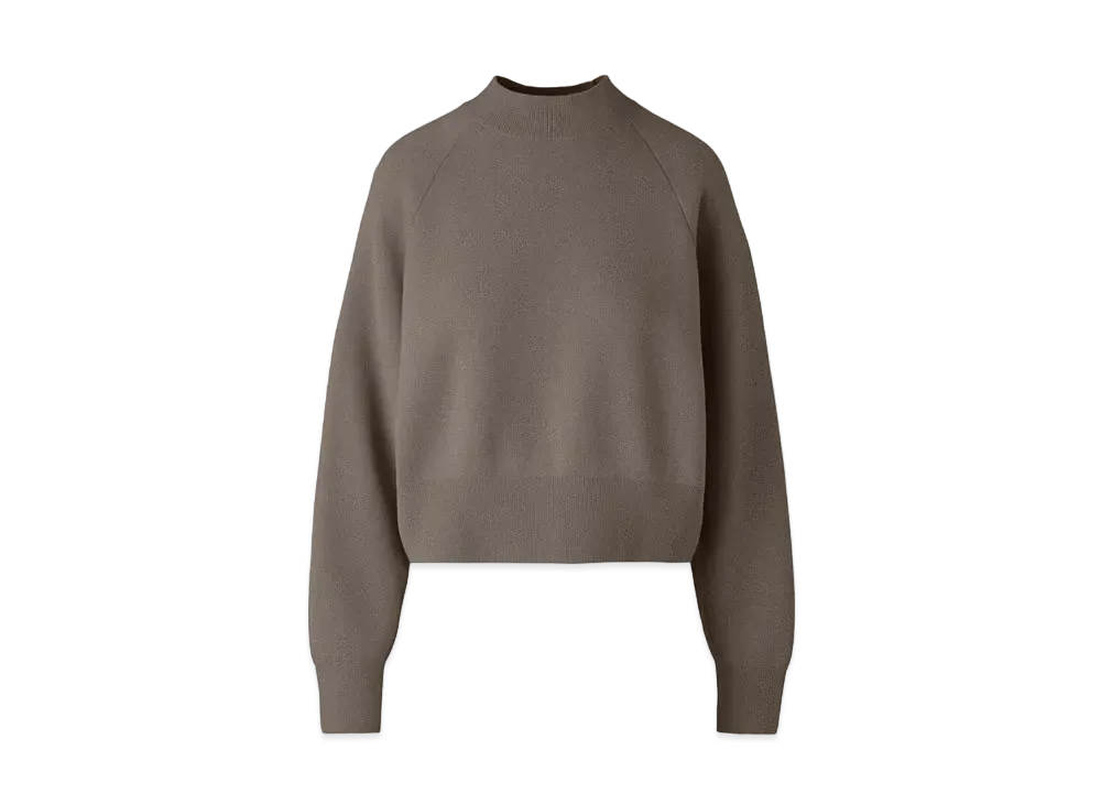 CANADA GOOSE Holton Mockneck "Sephia"