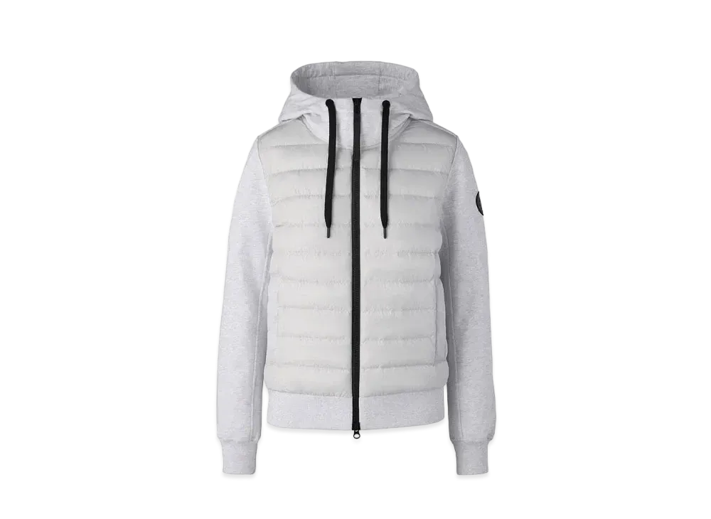 CANADA GOOSE HyBridge Muskoka Full-Zip Hoody Black Label "Silverbirch Heather"