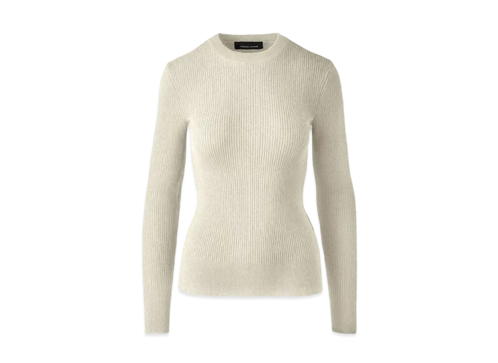 CANADA GOOSE Georgian Crewneck "North Star White"