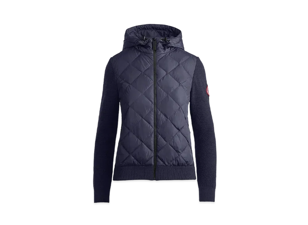 CANADA GOOSE HyBridge Quilted Knit Hoody "Navy"