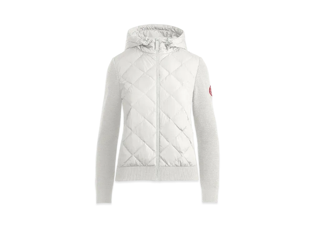 CANADA GOOSE HyBridge Quilted Knit Hoody "Cottongrass"