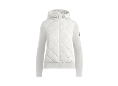 CANADA GOOSE HyBridge Quilted Knit Hoody "Cottongrass"