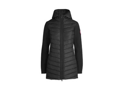 CANADA GOOSE HyBridge Knit Hooded Jacket "Black"
