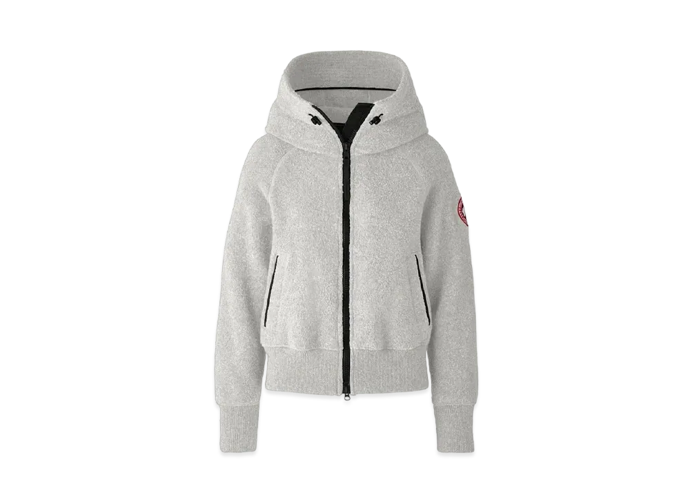 CANADA GOOSE Chilliwack Bomber Kind Fleece "Mist Gray"
