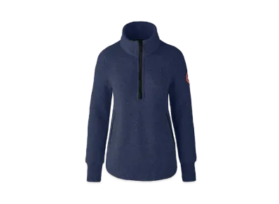 CANADA GOOSE Severn 1/2 Zip Sweater Kind Fleece "Atlantic Navy"
