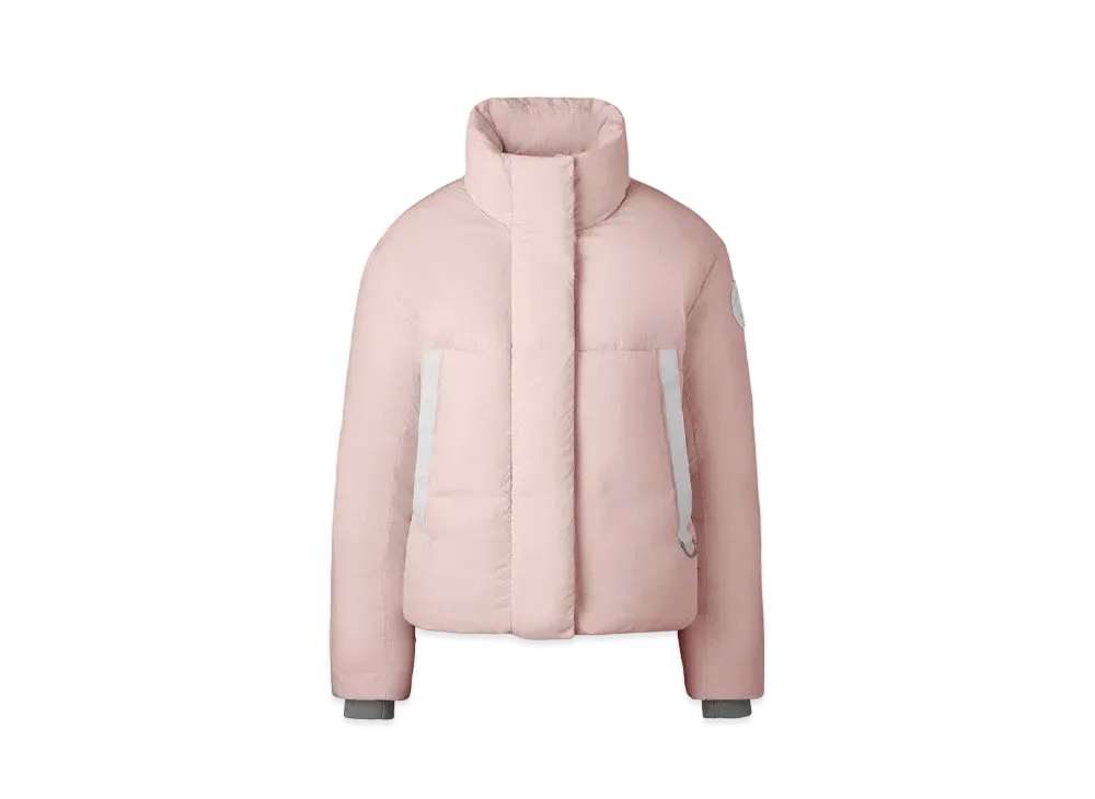CANADA GOOSE Junction Cropped Puffer "Pink Lemonade"