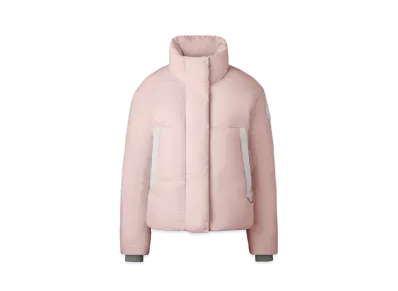 CANADA GOOSE Junction Cropped Puffer "Pink Lemonade"