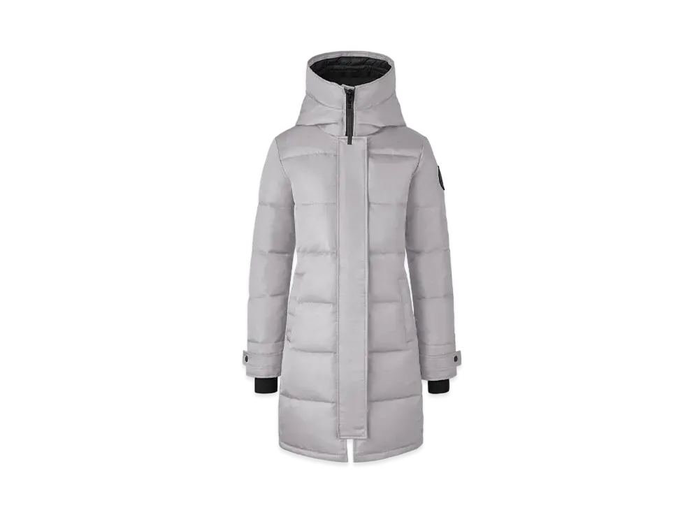CANADA GOOSE Shelburne Parka Performance Satin "Willow Grey"