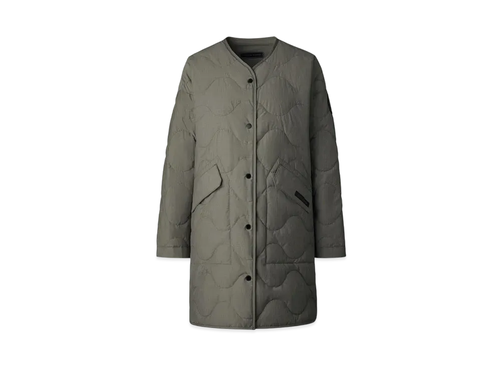 CANADA GOOSE Elgin Reversible Liner Coat Black Label "Dark Sage"