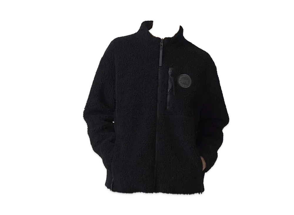 CANADA GOOSE Kinross Reversible Fleece Jacket Black Label Fusion Fit "Black"