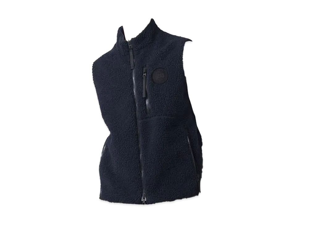 CANADA GOOSE Kinross Reversible Fleece Vest Black Label Fusion Fit