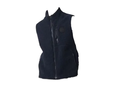 CANADA GOOSE Kinross Reversible Fleece Vest Black Label Fusion Fit "Atlantic Navy"