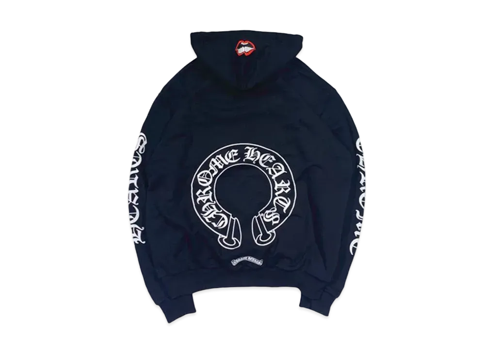 Chrome Hearts Matty Boy Chomper Horseshoe Hoodie "Black"