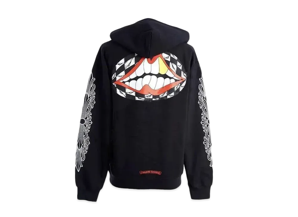 Chrome Hearts Matty Boy Flower Chomper Hoodie "Black"