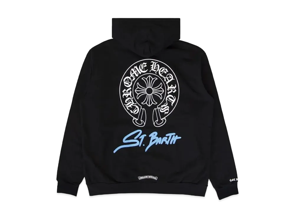 Chrome Hearts St. Barth Exclusive Zip Up Hoodie "Black"