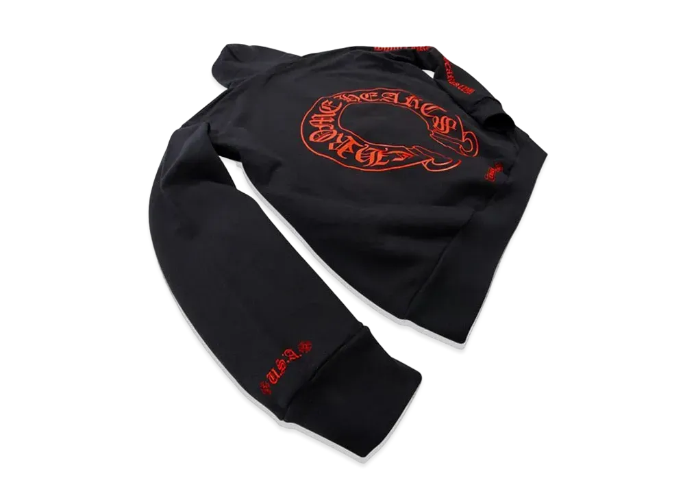 Chrome Hearts Web Exclusive Horse Shoe Hoodie "Black"