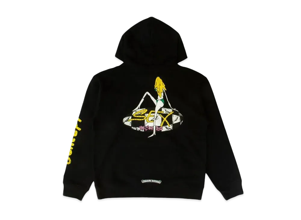 Chrome Hearts Matty Boy Sex Records Concept Hoodie "Black"