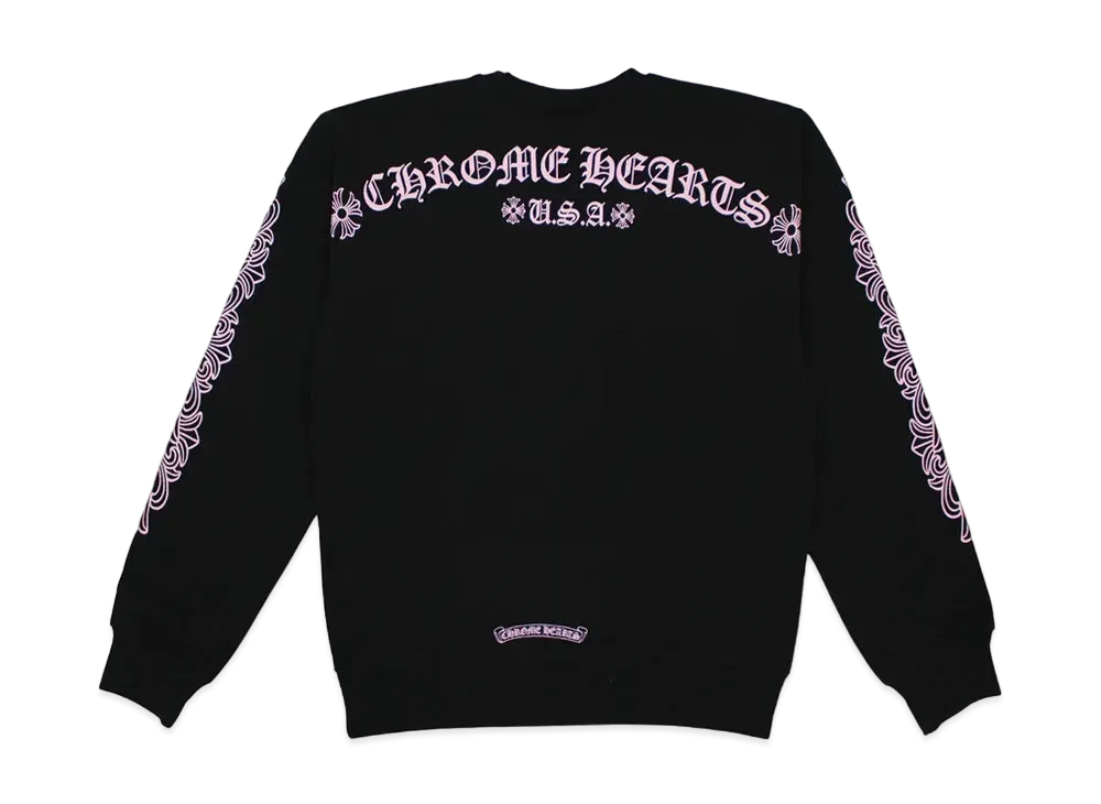 Chrome Hearts Matty Boy Shoulder Logo Crewneck "Black"