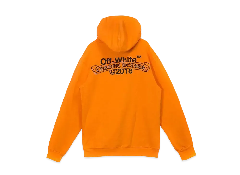 Chrome Hearts x Off-White 2018 Hoodie "Orange"