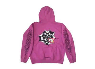 Chrome Hearts Matty Boy Spider Web Hoodie "Purple"