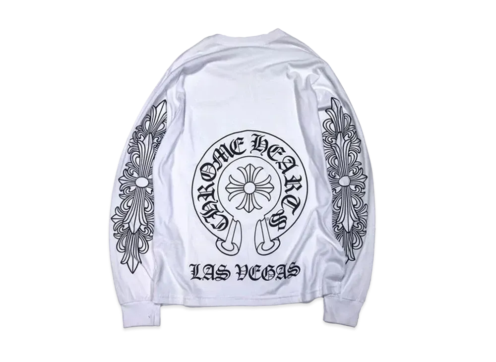 Chrome Hearts Las Vegas Exclusive L/S T-Shirt "White"