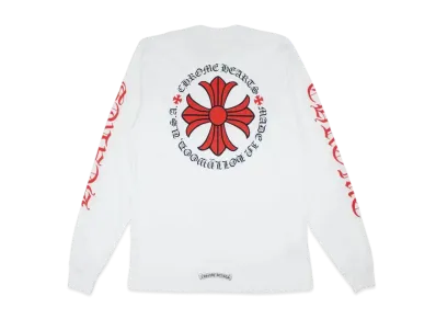 Chrome Hearts Made In Hollywood Plus Cross L/S T-Shirt "White"