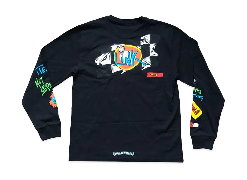 Chrome Hearts Matty Boy Sex Records Link L/S T-Shirt "Black"